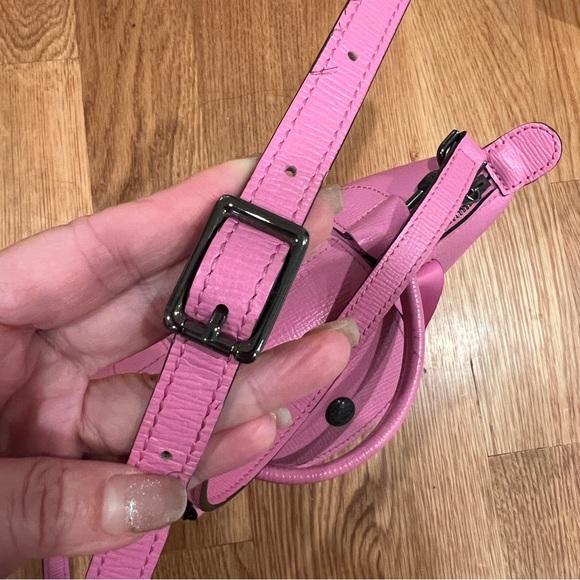 LONGCHAMP Le Pliage Cuir Small Leather Satchel Crossbody bag - Picture 5 of 10